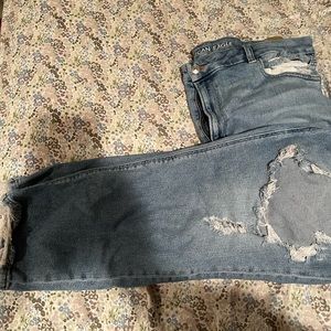 American Eagle stretch mom jean US size 20 long